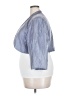 Adrianna Papell Metallic Blue Jacket Size 22W - photo 5