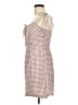showpo Checkered-gingham Brown Casual Dress Size 8 - photo 5