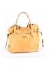 Nuovedive 100% Leather Yellow Tan Leather Tote One size - photo 3