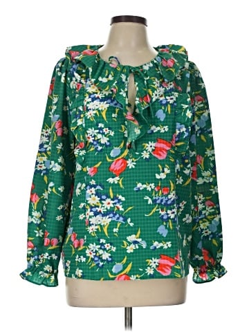 Ann Taylor LOFT Long Sleeve Blouse (view 1)
