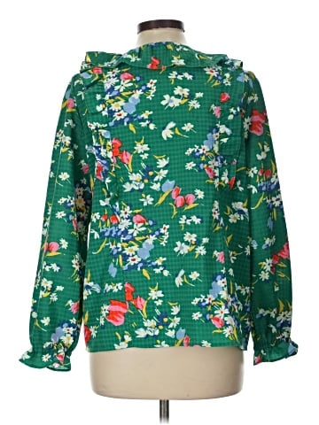 Ann Taylor LOFT Long Sleeve Blouse (view 2)