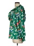 Ann Taylor LOFT Green Long Sleeve Blouse Size L - photo 5