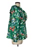 Ann Taylor LOFT Green Long Sleeve Blouse Size L - photo 4