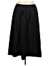 H&M 100% Polyester Solid Black Formal Skirt Size 18 - photo 1
