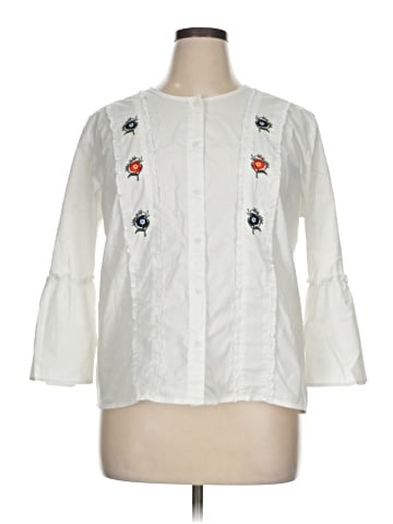 grand & greene 3/4 Sleeve Blouse (view 1)