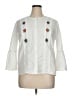 grand & greene White 3/4 Sleeve Blouse Size XL - photo 1