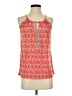 INC International Concepts Red Sleeveless Blouse Size S - photo 1