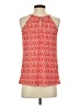 INC International Concepts Red Sleeveless Blouse Size S - photo 2
