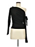 Unbranded Solid Black 3/4 Sleeve T-Shirt Size M - photo 1