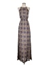 Lush Paisley Gray Casual Dress Size S (estimated) - photo 1