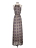 Lush Paisley Gray Casual Dress Size S (estimated) - photo 2