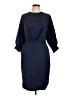 Merry's Solid Blue Cocktail Dress Size 10 - photo 1