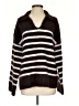 Amisu Stripes Brown Pullover Sweater Size S - photo 1