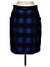 ADAM by Adam Lippes Plaid Blue Wool Skirt Size 12 - photo 1