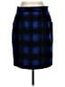ADAM by Adam Lippes Plaid Blue Wool Skirt Size 12 - photo 2