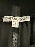 North Style Solid Black Casual Pants Size S - photo 4