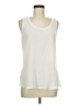 Lou & Grey 100% Polyester Ivory Sleeveless Blouse Size M - photo 1
