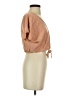 Sim & Sam 100% Rayon Tan Short Sleeve Top Size S - photo 4