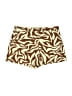 SPANX Animal Print Brown Shorts Size L - photo 1