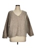 Maeve by Anthropologie Metallic Tan Pullover Sweater Size XL - photo 1