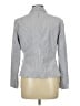 Amanda + Chelsea 100% Polyester Stripes Gray Blazer Size 12 (petite) - photo 2