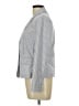 Amanda + Chelsea 100% Polyester Stripes Gray Blazer Size 12 (petite) - photo 5