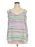 Torrid 100% Polyester Purple Sleeveless Top Size 2X Plus (2) - photo 1