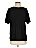 Unbranded Solid Black Short Sleeve T-Shirt Size S - photo 1