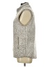 Thread & Supply 100% Polyester Gray Faux Fur Vest Size L - photo 5