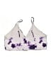 Unbranded Floral Purple Swimsuit Top Size 4X - photo 2