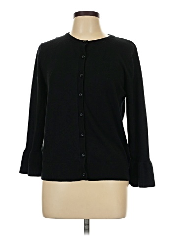 August Silk Cardigan (view 1)