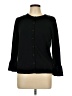 August Silk Black Cardigan Size L - photo 1