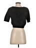 Oval Square 100% Nylon Black Cardigan Size S - photo 2