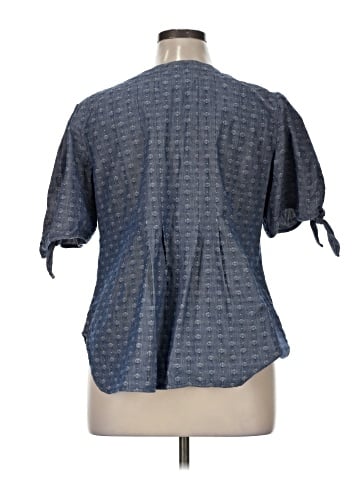 Pilcro by Anthropologie Short Sleeve Blouse (view 2)