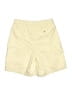 Lands' End 100% Cotton Solid Ivory Khaki Shorts Size 10 (petite) - photo 2