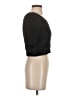 Oval Square 100% Nylon Black Cardigan Size S - photo 4