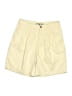 Lands' End 100% Cotton Solid Ivory Khaki Shorts Size 10 (petite) - photo 1