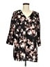 J.Jill Black 3/4 Sleeve Blouse Size M - photo 1