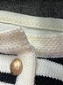 Unbranded Stripes Ivory Cardigan Size M (estimated) - photo 7