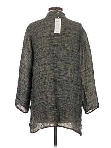 Eileen Fisher 3/4 Sleeve Button-Down Shirt (view 2)