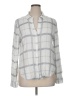 Bella Dahl 100% Rayon Gray Long Sleeve Blouse Size XL - photo 1