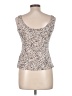 Alex Evenings Silver Sleeveless Top Size L - photo 2