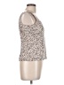 Alex Evenings Silver Sleeveless Top Size L - photo 4