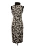 Iris Setlakwe Animal Print Tan Cocktail Dress Size 4 - photo 2