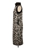 Iris Setlakwe Animal Print Tan Cocktail Dress Size 4 - photo 5