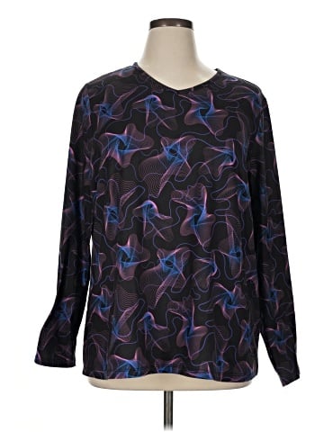 Ulla Popken Long Sleeve T-Shirt (view 1)