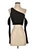 Shein Black Sleeveless Blouse Size 4 - photo 1