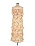 Love @ First Sight Floral Yellow Cocktail Dress Size M - photo 2