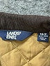 Lands' End 100% Polyester Argyle Tan Coat Size 1X (petite) - photo 6