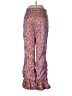 CeliaB Hearts Purple Casual Pants Size M - photo 2